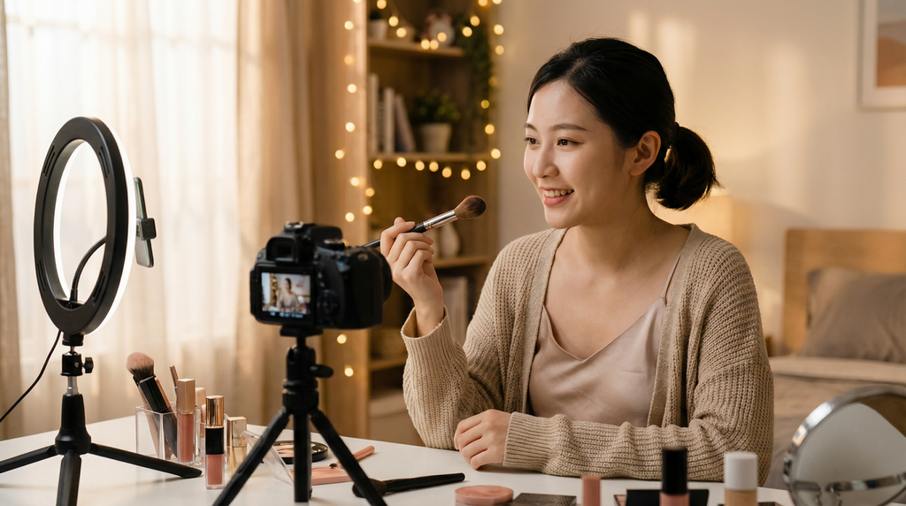 网红福利姬美妆教程视频