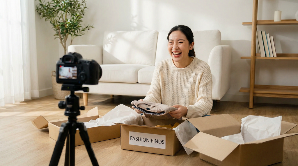 网红福利姬开箱视频